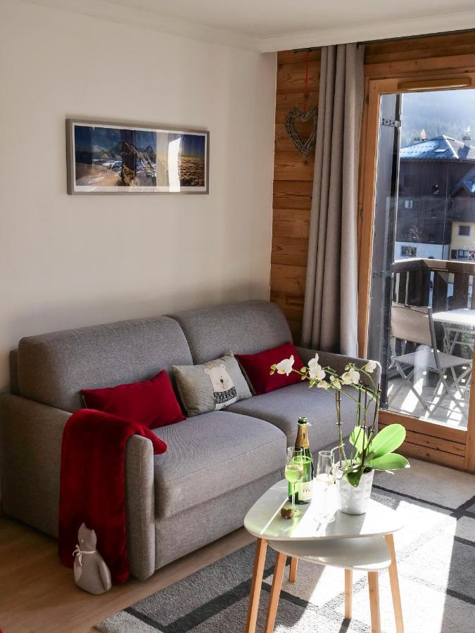 Mont Blanc 43, Vue Mont Blanc , Balcon, Parking Apartment Chamonix Ngoại thất bức ảnh