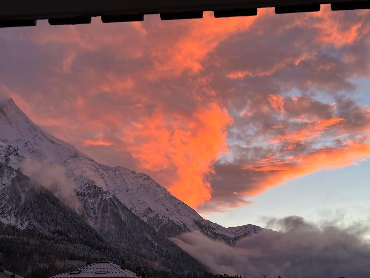 Mont Blanc 43, Vue Mont Blanc , Balcon, Parking Apartment Chamonix Ngoại thất bức ảnh